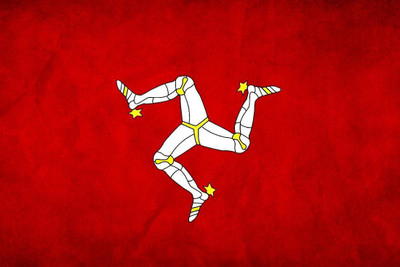 

Posterhouzz Isle Of Man Flag Poster Fine Art Print(12 inch X 18 inch, Rolled)