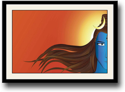 

Shiva artistic Fine Art Print(10 inch X 14 inch, Framed)