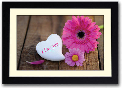 

I love you Fine Art Print(14 inch X 20 inch, Framed)