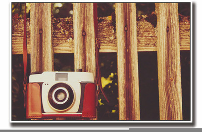 

Posterhouzz Vintage camera on fence Fine Art Print(12 inch X 18 inch, Rolled)