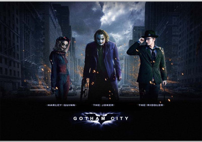 

Posterhouzz Gotham City Paper Print(12 inch X 18 inch, Rolled)