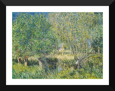 

Tallenge Old Masters Collection - Weiden am Ufer der Orvanne by Alfred Sisley - Premium Quality A3 Size Framed Poster Paper Print(17 inch X 12 inch, Framed)