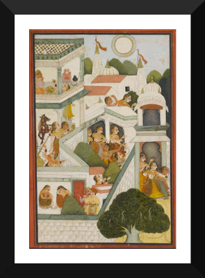 

Tallenge - An illustration To The Bhagavata Purana - Premium Quality A3 Size Framed Poster Paper Print(17 inch X 12 inch, Framed)