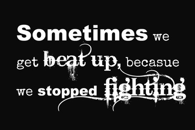 

Fightback Paper Print(12 inch X 18 inch, Streched)