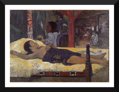 

Tallenge - Christmas Art - Paul Gauguin -Te Tamari no Atua Photographic Paper(12 inch X 9 inch, Framed)