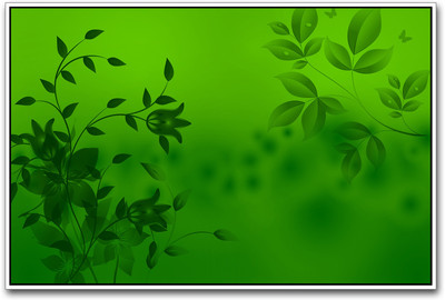 

Greeen Leaves Paper Print(12 inch X 18 inch)