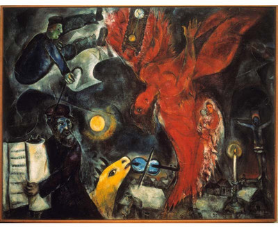 

Tallenge Modern Masters Collection - The Fall Of The Angel By Marc Chagall - A3 Size Premium Quality Rolled Poster Paper Print(16.5 inch X 11.7 inch, Rolled)