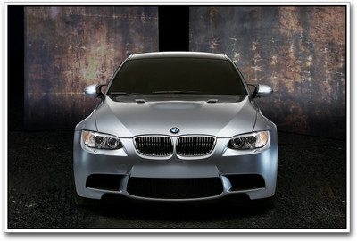 

Silver BMW Paper Print(12 inch X 18 inch)