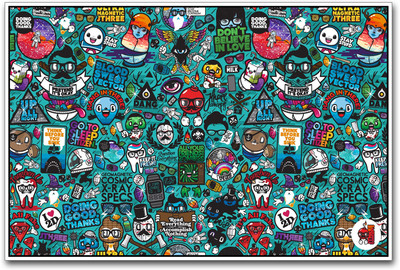 

Colorful Characters Paper Print(12 inch X 18 inch)