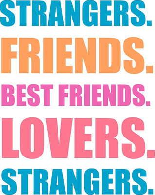 

Lovers - Strangers Paper Print(18 inch X 12 inch, Rolled)
