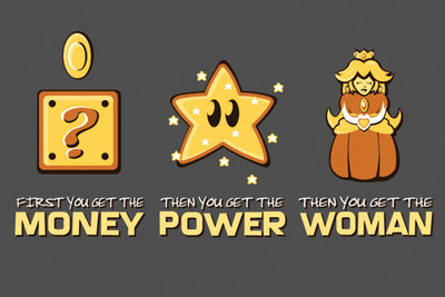 

QUOTE MONEY POWER 12x18 inches Fine Art Print(12 inch X 18 inch)