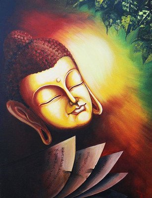 70% OFF on Canvas Painting Without Frame -Lord Saint Canvas Art(30 inch X 23 inch)