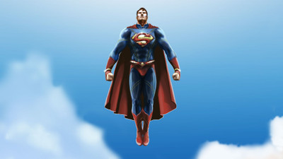 

Superman Cartoon Poster Paper Print(12 inch X 18 inch, Rolled)