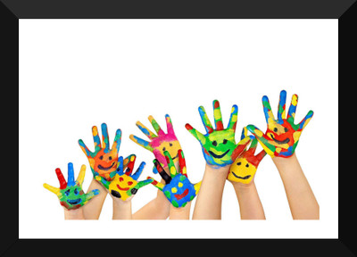 

Tallenge - Keep Smiling - Premium Quality A3 Size Framed Poster Paper Print(17 inch X 12 inch, Framed)