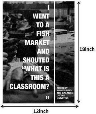 

Fish Market Photographic Paper(18 inch X 12 inch)