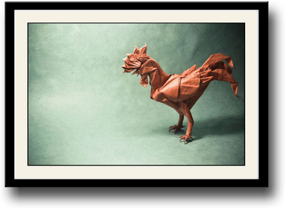 

Orange cloth hen Fine Art Print(10 inch X 14 inch, Framed)
