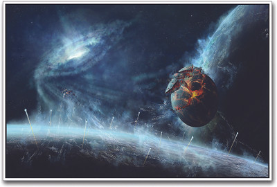 

Planet Exploding Artistic Paper Print(12 inch X 18 inch)