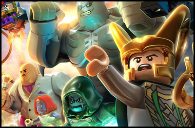 Lego Marvel Super Heroes Poster Paper Print(12 inch X 18 inch, Rolled) available at flipkart for Rs.239