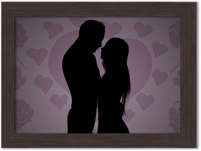 

Bachelor Themed Framed Poster Photographic Paper(13.5 inch X 10 inch, Box Packing)