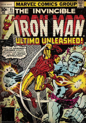 

Iron man Ultimo poster (Officially Licensed) Paper Print(18 inch X 12 inch, Rolled)