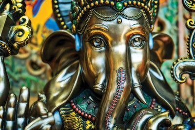 

Posterhouzz Ganesha Poster Fine Art Print(12 inch X 18 inch, Rolled)