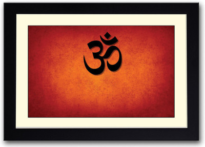 

Om Symbol Fine Art Print(14 inch X 20 inch, Framed)