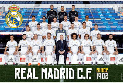 

Real Madrid C.F. Mini Poster Club 44 Paper Print(12 inch X 18 inch, Rolled)