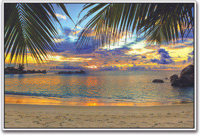 

Serene Beach View Paper Print(12 inch X 18 inch)