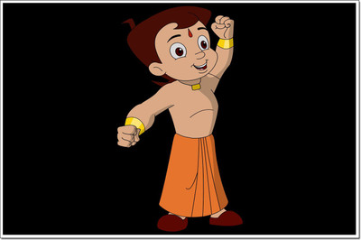 

Posterhouzz Chota Bheem Poster Fine Art Print(12 inch X 18 inch, Rolled)