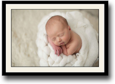 

Cutely sleeping baby Fine Art Print(10 inch X 14 inch, Framed)