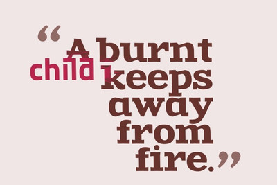 

Posterhouzz A Burnt Child Poster Fine Art Print(12 inch X 18 inch, Rolled)