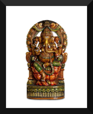 

Tallenge - Rinamochana Ganapati - Ganesha Art Collection - Framed A3 Size Poster Paper Print(17 inch X 12 inch, Framed)