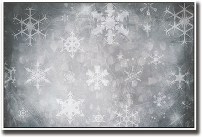 

Grey and white snow art Fine Art Print(12 inch X 18 inch, Rolled)