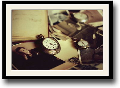 

Vintage Watch Fine Art Print(10 inch X 14 inch, Framed)