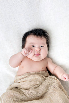 Child's Love - Cute Chubby Baby (3) Paper Print(18 inch X 12 inch, Streched)