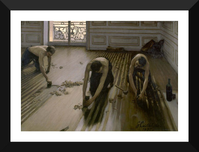 

Tallenge Old Masters Collection - The Floor Planers by Gustave Caillebotte - Premium Quality A3 Size Framed Poster Paper Print(17 inch X 12 inch, Framed)