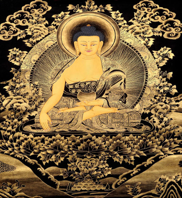 Oshi - Gautama Buddha Fine Art (8) Paper Print(13 inch X 12 inch, Streched)
