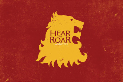 Lannister Paper Print(12 inch X 18 inch, Streched)