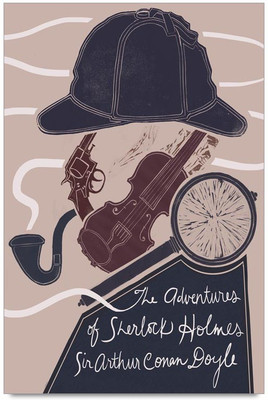 

RangeeleInkers Sherlock Holmes Adventure Laminated Poster Paper Print(18 inch X 12 inch, Framed)