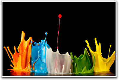 

Explosion of Colors Paper Print(12 inch X 18 inch)