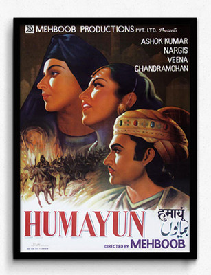 Seven Rays Humayun Framed (Small)(17 inch X 13 inch)