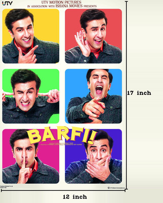 

Barfi Paper Print(17 inch X 12 inch, Rolled)