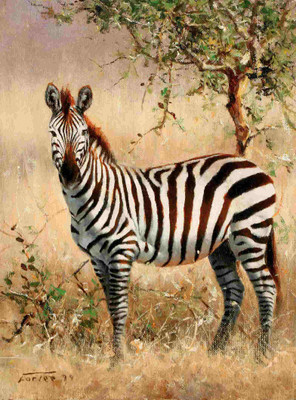25% OFF on Elite Collection Frameless Painting Animal-0032 Canvas Art(22 inch X 18 inch)