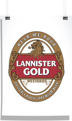 

Lannister Paper Print(18 inch X 12 inch, Rolled)