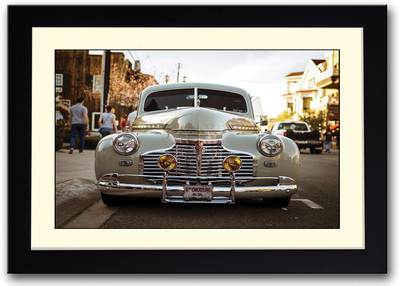 

Old Town Car Fine Art Print(14 inch X 20 inch, Framed)