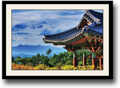 

Naksansa Temple South Korea Fine Art Print(10 inch X 14 inch, Framed)