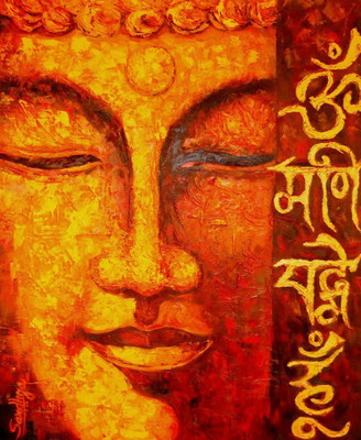 

Posterhouzz Buddha Fine Art Print Poster Fine Art Print(18 inch X 12 inch, Rolled)
