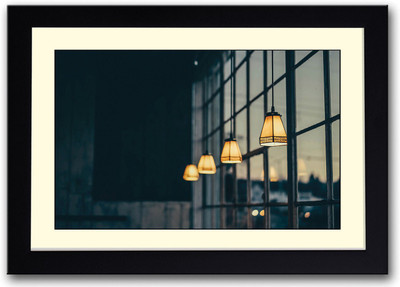 

Vintage Lamps Fine Art Print(14 inch X 20 inch, Framed)