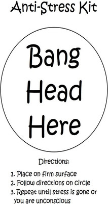 

Anti Stress Kit Paper Poster 12"x18" Paper Print(13 inch X 19 inch, Rolled)