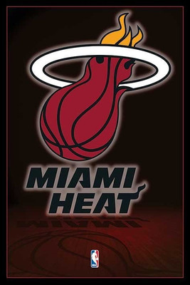 

Posterhouzz NBA (Miami Heat Logo) Poster Paper Print(18 inch X 12 inch, Rolled)